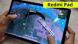 Redmi Pad PUBG Gaming Test  GamePlay  Gaming review  Battery Drain Test [upl. by Puduns]