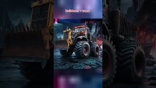 HD Hybrid Vehicle hybrid ai hd bulldozer truck shorts car science technology [upl. by Karlow]