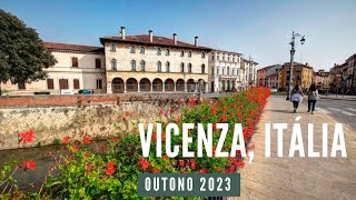 Vicenza Itália Walking Tour  4k [upl. by Eiser355]