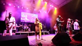 Sheyla Bonnick songs of Boney M  Rivers of Babylon Áporka Napok 2015 Hungary [upl. by Secilu]