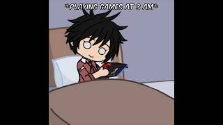 When You are home alone at 3 Am 😨 gacha funny meme gachalife gachameme [upl. by Bessie561]