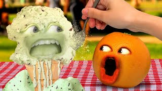 Annoying Orange vs Ice Cream Cone [upl. by Rebmat]