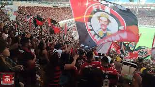 Torcida do Flamengo contra o Nova Iguaçu  Flamengo campeão Carioca 2024 [upl. by Mintz]