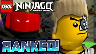 Ninjago Ranking the Nindroids 🤖 [upl. by Nennarb]