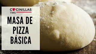 Masa de Pizza Básica  Recetas Thermomix [upl. by Bartolemo]