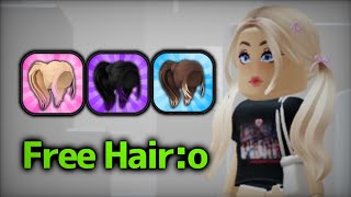 How to get NEW FREE Cute Roblox Hair 2024 New items for 0 Robux  Play for UGC [upl. by Verina]