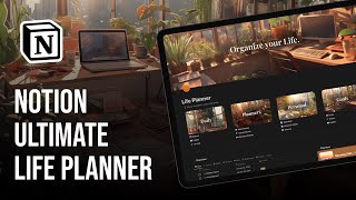 How to Organize and Plan your Life in Notion  Ultimate Life Planner Notion Template [upl. by Simon]