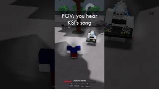 ksi getting ganked thestrongestbattlegrounds tsb roblox [upl. by Aidas]