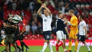 Rickie Lambert scores the winner England v Scotland 32 [upl. by Larret]