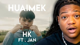 Young Bopete Reacts to HK  ห้วยเม็ก Huaimek ft Jan Music Video American Reaction [upl. by Oluap]