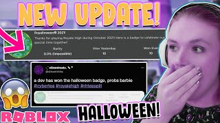 NEW UPDATE COMING TODAY Halloween THEORIES 🏰 Royale High Update [upl. by Turino]