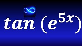 Derivada de la tangente de una exponencial Función trigonométrica [upl. by Haskins147]