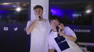 F1 Drivers Pierre Gasly and Yuki Tsunoda SING KARAOKE [upl. by Haym816]