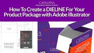 Create a Dieline For Your Product Package with Adobe Illustrator [upl. by Dewain]