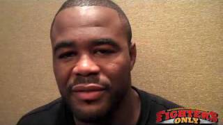 Rashad Evans responds to Rampage and the Fans [upl. by Dreeda]