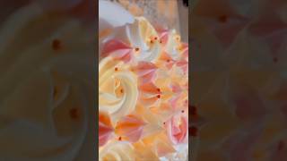 Flowers cakezabis kitchenvanilla cakeshort feedsyoutube shortstrending shortstrendingcake [upl. by Summers]