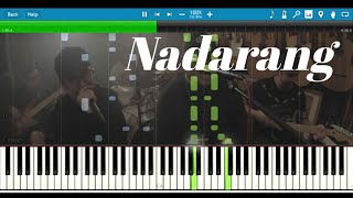 Nadarang  Shanti Dope  Agsunta ft JRoa  Piano cover  Synthesia tutorial [upl. by Kirad]