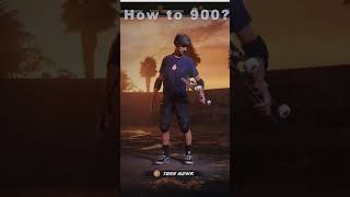 How to do the 900 Tony Hawk Pro Skater [upl. by Toni288]