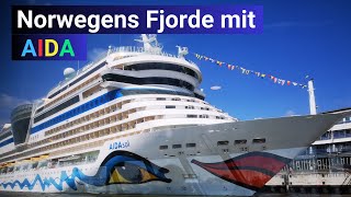 Norwegens Fjorde  Die schönste Aida Kreuzfahrt Deines Lebens ab Hamburg ⚓😍 [upl. by Willey]