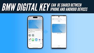 BMW Digital Key can now be shared between iPhone and Android devices  AUTOBICS [upl. by Najar]