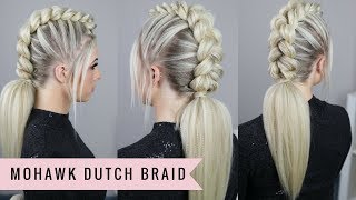 Mohawk Dutch Braid by SweetHearts Hair [upl. by Rutherford]