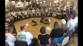 Missoula Senior Center Drum Circle [upl. by Sibyl]