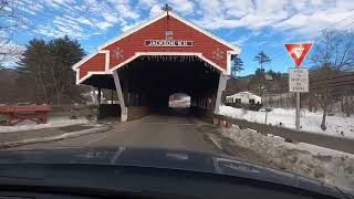 North Conway NH Diana’s Bath Nestlenook Farm Jackson NH [upl. by Pail]