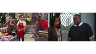 The neighborhood season 6 ep 1amp2 tv review Cedric The entertainer amp Tichina Arnold [upl. by Faustena77]