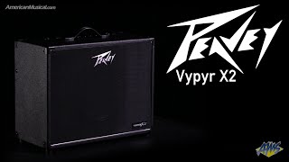 Peavey Vypyr X2 Guitar Bass and Acoustic Digital Modeling Amp 40 Watts AmericanMusicalcom [upl. by Azerila]