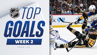 The FILTHIEST GOALS from Week 2 🚨  202425 NHL Highlights [upl. by Lezah908]