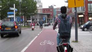 Bike commute in the Netherlands Den Bosch 23 [upl. by Einor336]