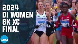 2024 NCAA DI womens cross country championship  FULL RACE [upl. by Demetria]