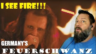 FEUERSCHWANZ  I See Fire ft Angus McFife Live OldSkuleNerd Reaction [upl. by Noraed]