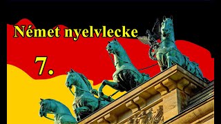 Német nyelvlecke 7 [upl. by Anni]