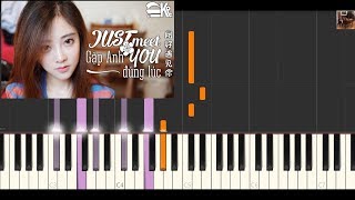 Gặp Em Đúng Lúc  剛好遇見你  伦桑  Piano Tutorial [upl. by Ilecara822]