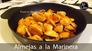 Almejas a la Marinera  Receta fácil para chuparse los dedos [upl. by Atnahsa616]