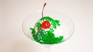 Molecular Gastronomy  Mint Caviar Recipe [upl. by Ireg147]