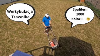 Wertykulacja trawnika jak zrobić   remont4you [upl. by Rauscher]