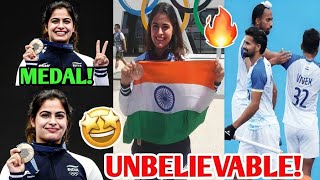 HISTORY CREATED at OLYMPICS by INDIA🇮🇳 Manu Bhakar PV Sindhu Ramita  Paris Olympics Day 2 IND [upl. by Doris]