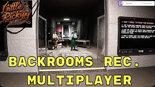 Backrooms Rec Multiplayer  Unedited Gameplay with Huge Potential [upl. by Aliuqet]