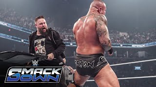 Kevin Owens and Gunther attack Cody Rhodes and Randy Orton SmackDown highlights Nov 1 2024 [upl. by Haneen]