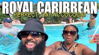 Our First Time at Perfect Day At CocoCay on Royal Caribbean [upl. by Zebada]