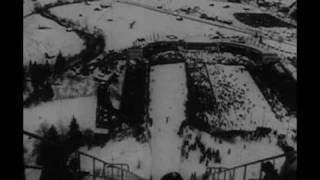 GarmischPartenkirchen 1952 Skispringen Skijumping [upl. by Jennilee]