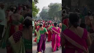 Today our society lazim dance trending mumbaimom hindufestival subscribe [upl. by Etterual]