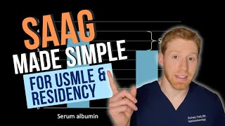 SAAG  Serum Albumin Ascites Gradient Made Simple for USMLE [upl. by Montana613]