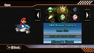 Mario Kart Wii Custom Tracks  Shine Sprite Cup [upl. by Mcquade]