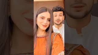 Maaz safdar and wife Saba eid message for fans [upl. by Somisareg814]