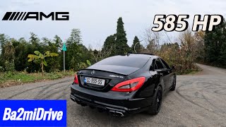 2013 MercedesBenz CLS 63s AMG BEAST driving countryside [upl. by Eleonora669]