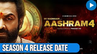 Aashram Season 4 Release date  Aashram Season 4 Trailer  Aashram Season 4 Update  MX Player [upl. by Calvinna636]