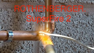 Rothenberger SuperFire 2 The Best Soldering Torch for plumbers [upl. by Endres431]